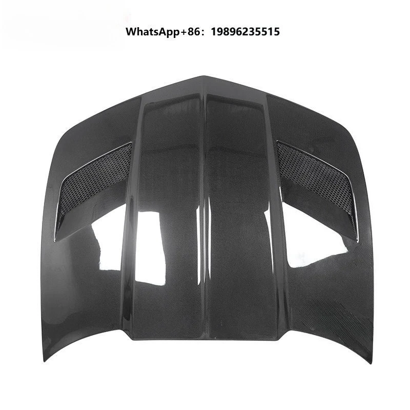 For 5th  BBII Style Carbon Fiber Front Hood Cover Fit 2010-2013