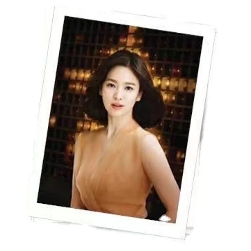 30/50PC No Repeat Lee Do Hyun Song Hye Kyo Lin Zhiyan Zheng Xingyi Poster Lomo Card Pai Li De Korean The Glory 3 Inch Small Card