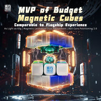 MoYu RS3M V5 3x3 Dual Adjustment Version Cube Robot Speed ​​Magic Puzzle Cube No Sticker MagLev Ball-Core Magic Cloth Version