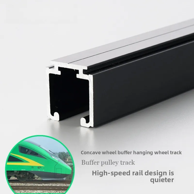 

Sliding Door Track Concave Buffer Crane Crane Crane Rail Kitchen Sliding Door Slide Hotel Bathroom Sliding Door Track
