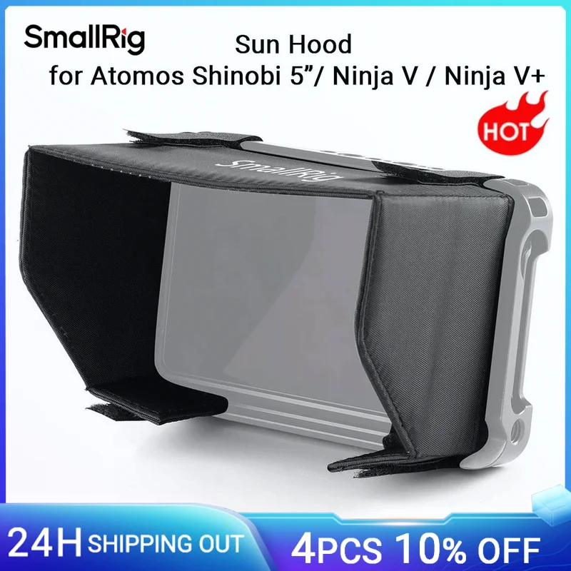 SmallRig Monitor Sun Hood for Atomos Ninja V 5\