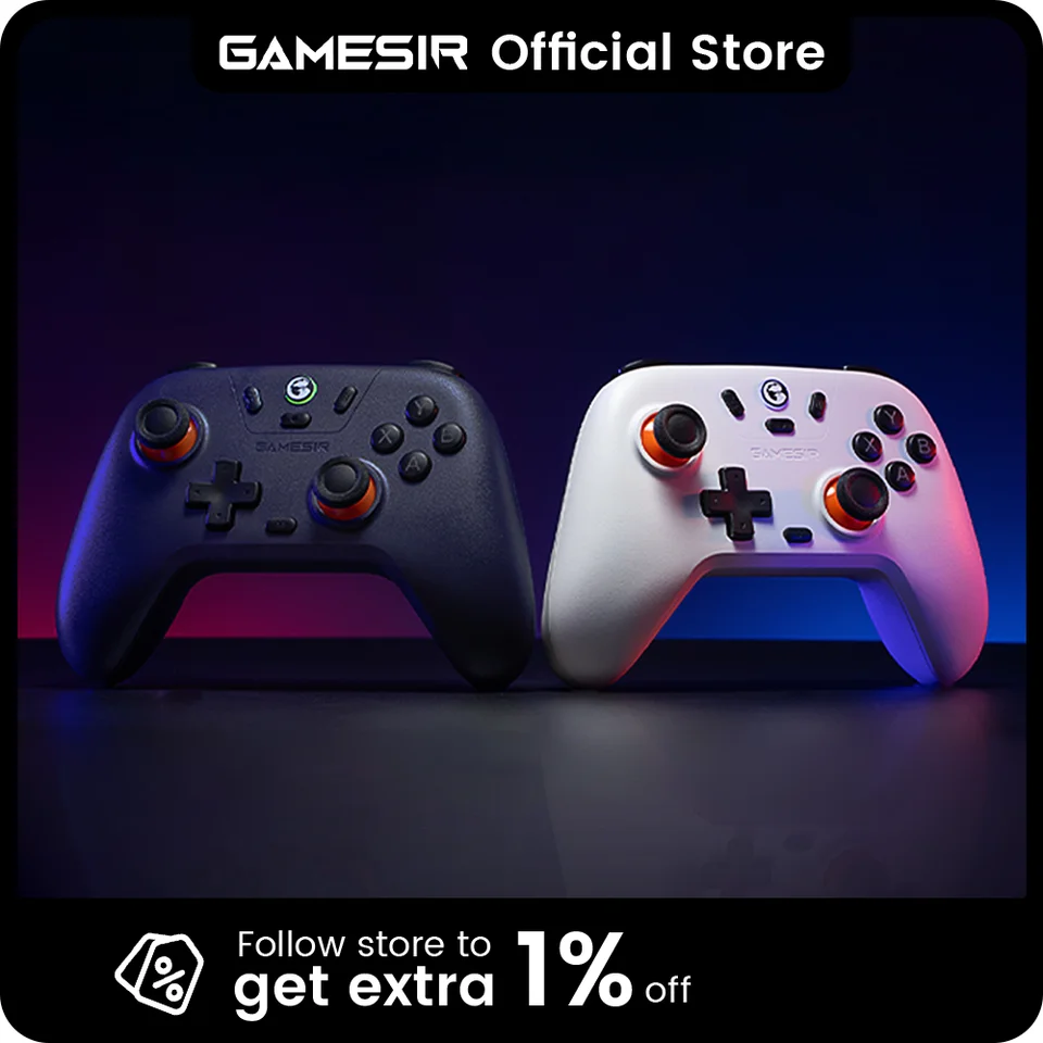 GameSir Nova Lite Controlador Switch Gaming Gamepad con Hall Effect para Nintendo Switch iPhone Android Celular PC