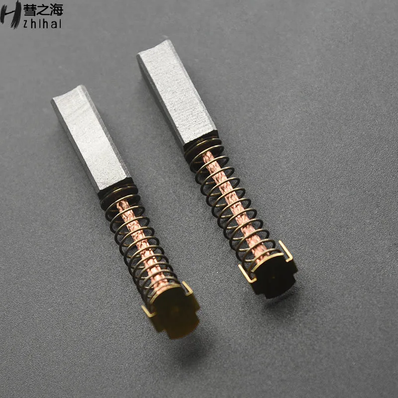 

10PC medium copper DC motor spring carbon brush 8 * 10 * 25 universal wear resistance, various specifications can be customized