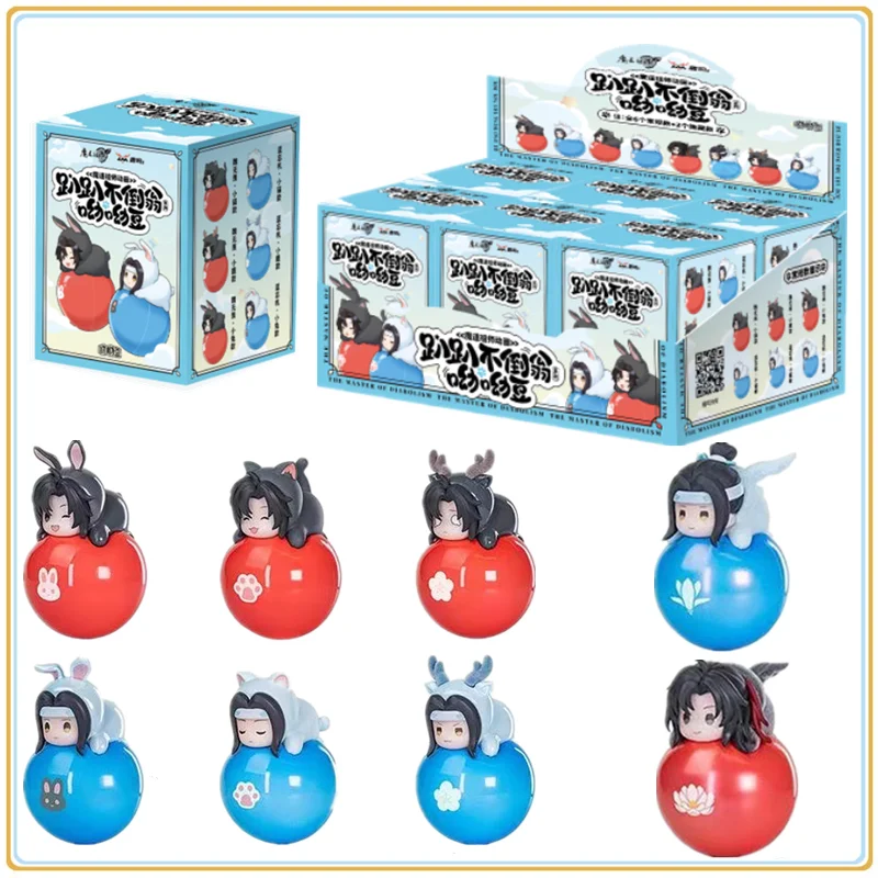 

Original New Hot Mo Zao Zu Shi Anime Blind Box Porcelain Rhyme Flower Language Series Q Version Weiwuxian Lanwangji Toys Gifts