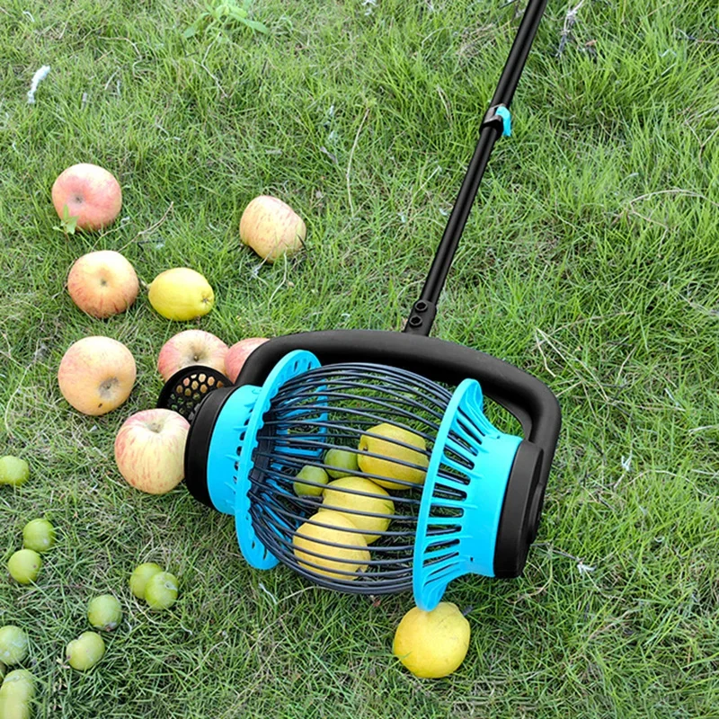 Adjustable Fruit Picker Farming Portable Nut Collector Multifunctional Garden Fruits Picker Set Scalable Manual Pick Up Tools
