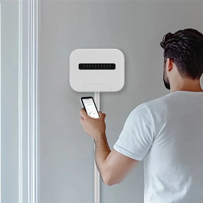 AT63-Tuya Wifi Indoor Smart Sprinkler Controller Irrigation System Remote Control By Phone For Smartlife EU Plug A