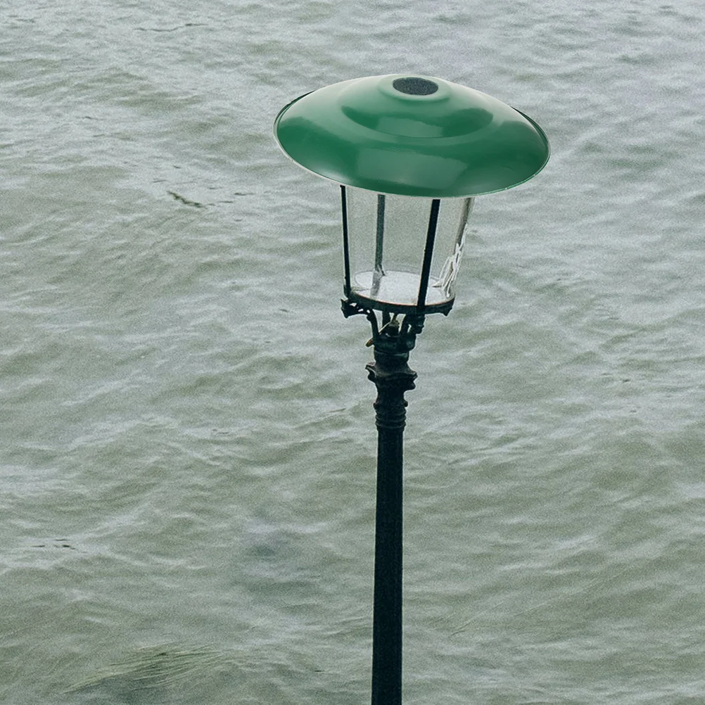 

2pcs Industrial Lamp Shade Enamel Waterproof Cover For Factory Outdoor Workshop Retro Round Lighting Fixture Replacement