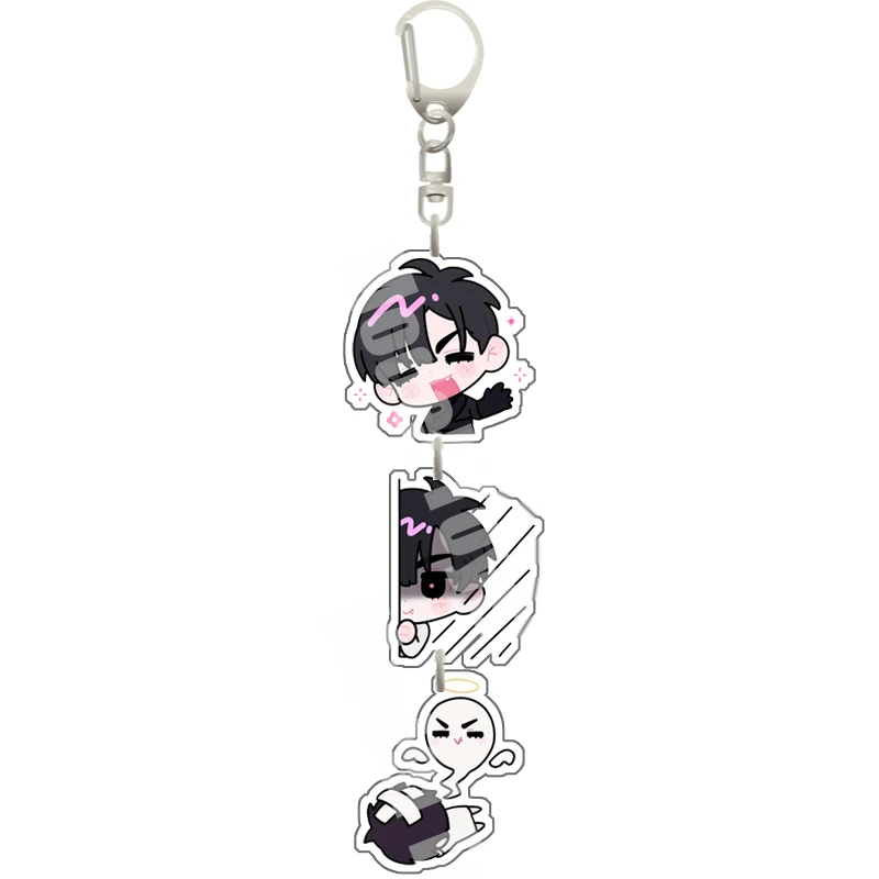 Diy بها بنفسك سلسلة مفاتيح مصنوعة من الأكريليك قلادة الزخرفية أنيمي سلسلة مفاتيح مصنوعة من الأكريليك للمرحلة الغريبة Luka Ivan Till Mizi Hyuna شخصية هدية 6 سنتيمتر