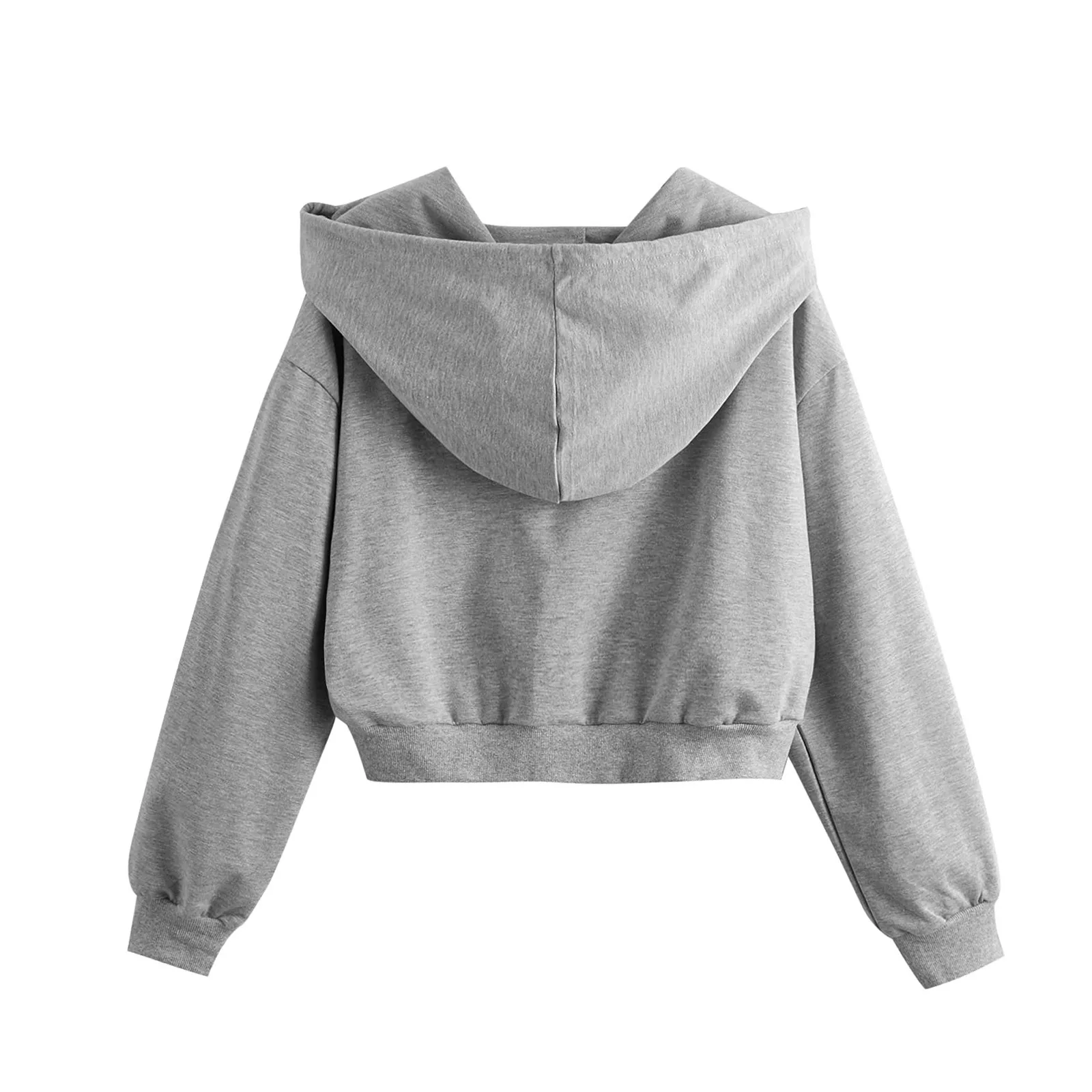 Womens Casual Hooded Sweatshirt Loose Soft Long Sleeve Pullover Tops Blouse Shirt Distressed Pullover