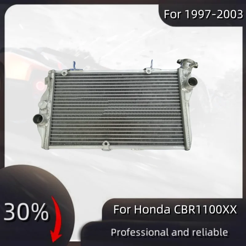 

For 1997-2003 Honda CBR1100XX CBR 1100 XX Full Aluminum Radiator Cooler Cooling Coolant 1997 1998 1999 2000 2001 2002 2003