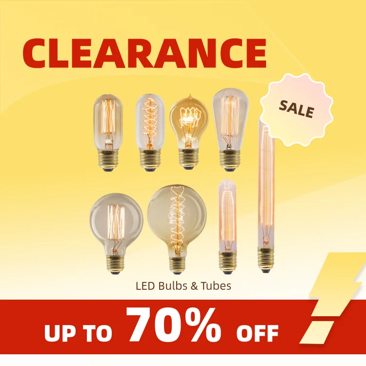 Clearance_Edison Bulb E27 220V 40W Retro Vintage Edison Lamp ST64 G80 G95 G125 Incandescent Light Bulb Home Decor Filament Light