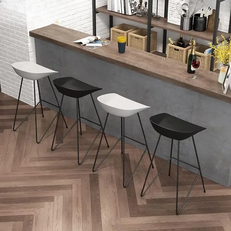 Luxury Chair Kitchen Counter Stool Design Bar Home High Stool Chaise Metal Cafe Chairs Reception Sgabelli Da Bar Furnitures