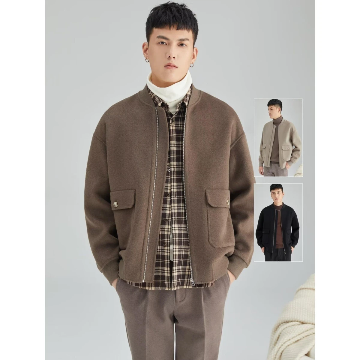 

Мужская свободная куртка Harajuku Sle, весенне-осенняя уличная мода, брендовая корейская версия, ветровка Harajuku, верхняя одежда, пальто