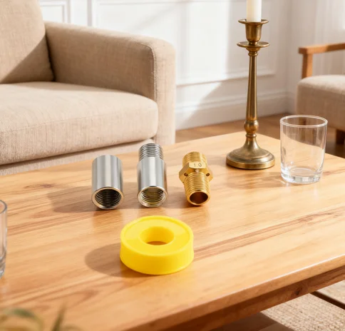 

1-Set 1/2" Female Male Air Mixer Orifice Nozzle Valve For Propane Liquid Propane Fire Fireplace Jet High Capacity 60000 BTU