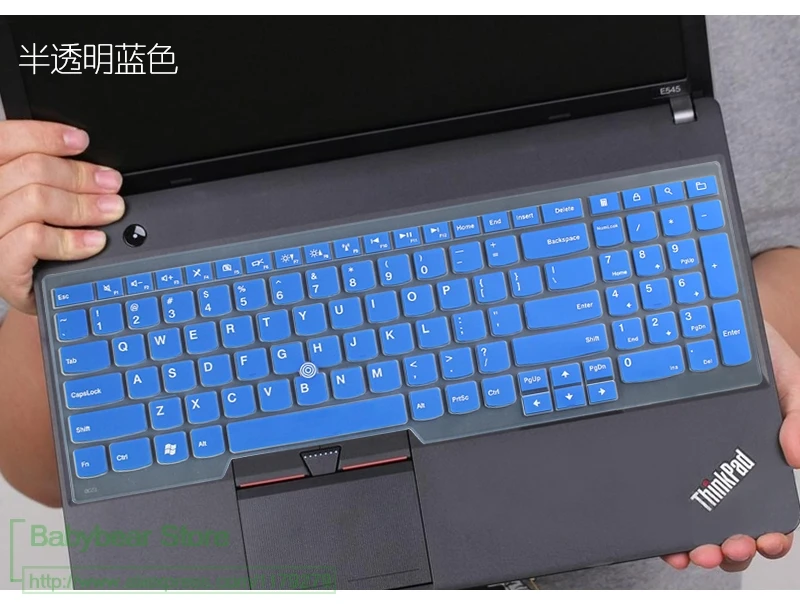 15 inch Silicone keyboard cover for Lenovo Thinkpad p50 p50s p51 E570 E575 W540 W541 W550 W550s L560 L570 T550 E531 E540 E550