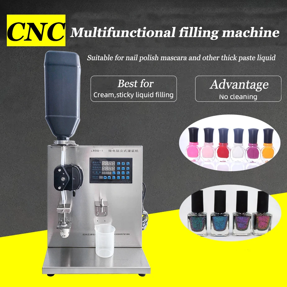 Digital Control High Precision Nail Gel Filling Machine Lipstick Filling Machine Gel Polish Filling Machine