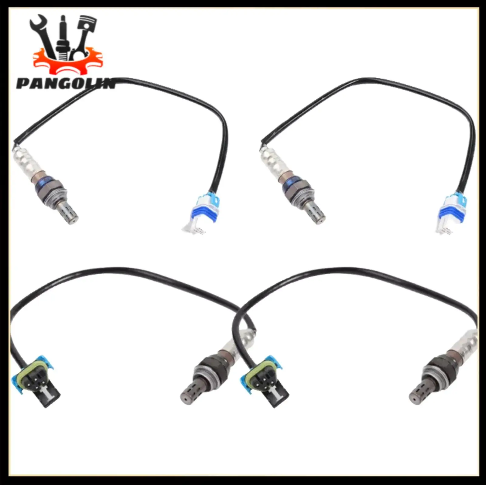 

4pc O2 Oxygen Sensor For Chevy Silverado 2003-2007 GMC Sierra 2500HD 6.0L 234-4256 Exhaust Gas Oxygen Sensor Automobiles Sensors