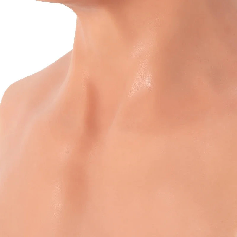 

Latest Halloween Property 100% Pure Silicone Full Head Bareheaded Older Man Headgear Cosplay Silicone Head Mask