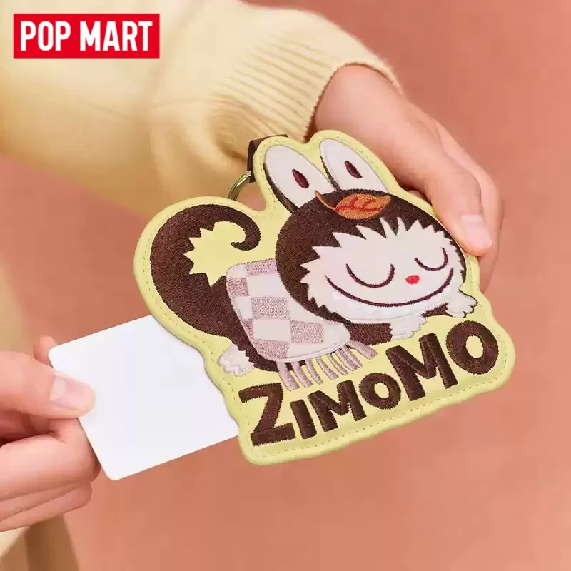 

Hot POP MART LABUBU TYCOCO THE MONSTERS Series Card Holder Blind Box Toys Mokoko Zimomo Figure Mystery Box Toy Festival Gift