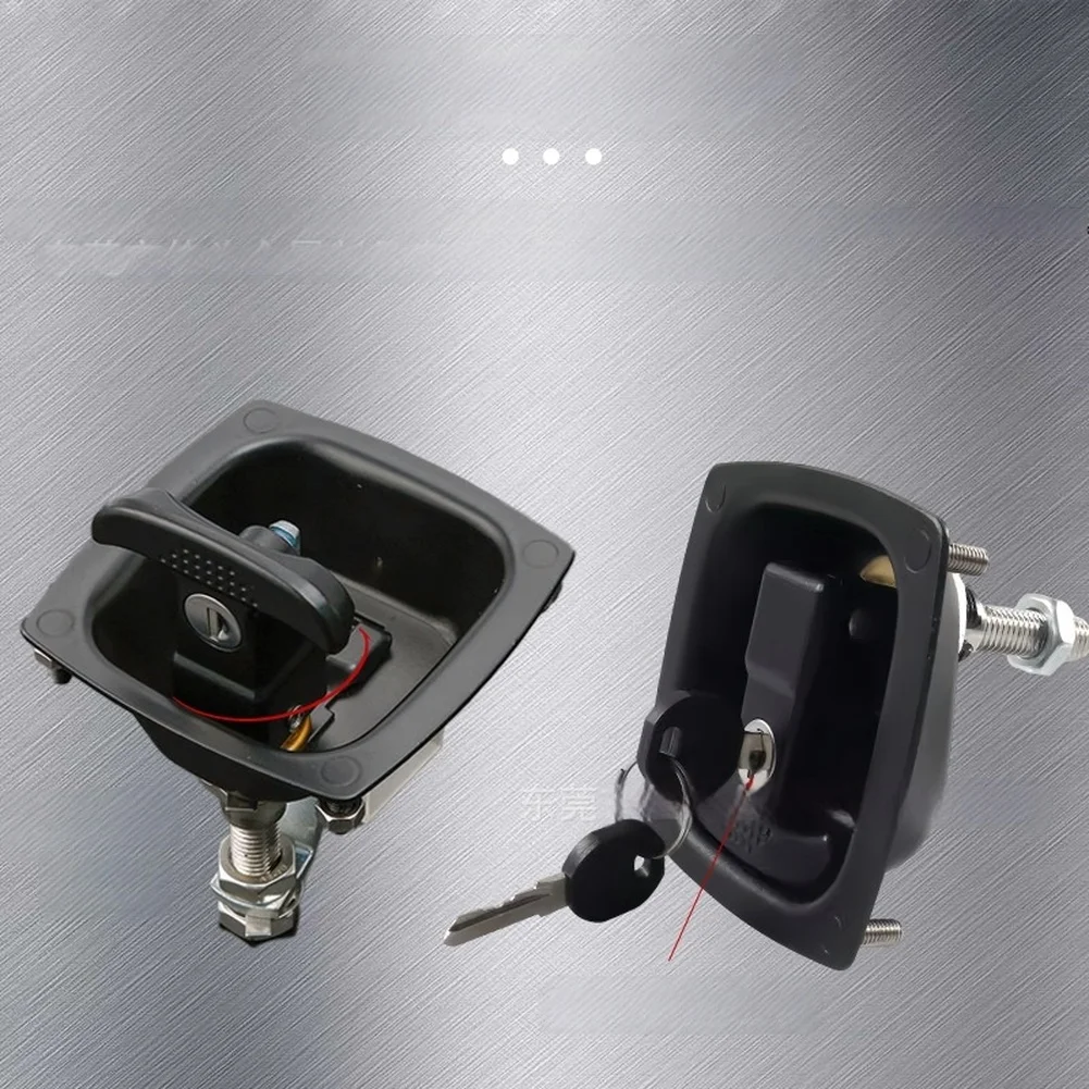 T Handle Cabinet Latch Zinc Alloy RV Cabinets/Trailer Panels/industrial Doors/toolboxes Cabinet Mechanical Door Lock With Lever