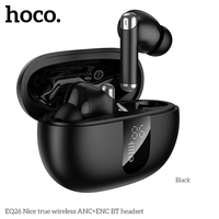 HOCO EQ26 ANC+ENC Bluetooth Earphones Sports Music Headset Portable Mini Headphone Stereo Earbuds HiFi Sounds Type-C Digital Box