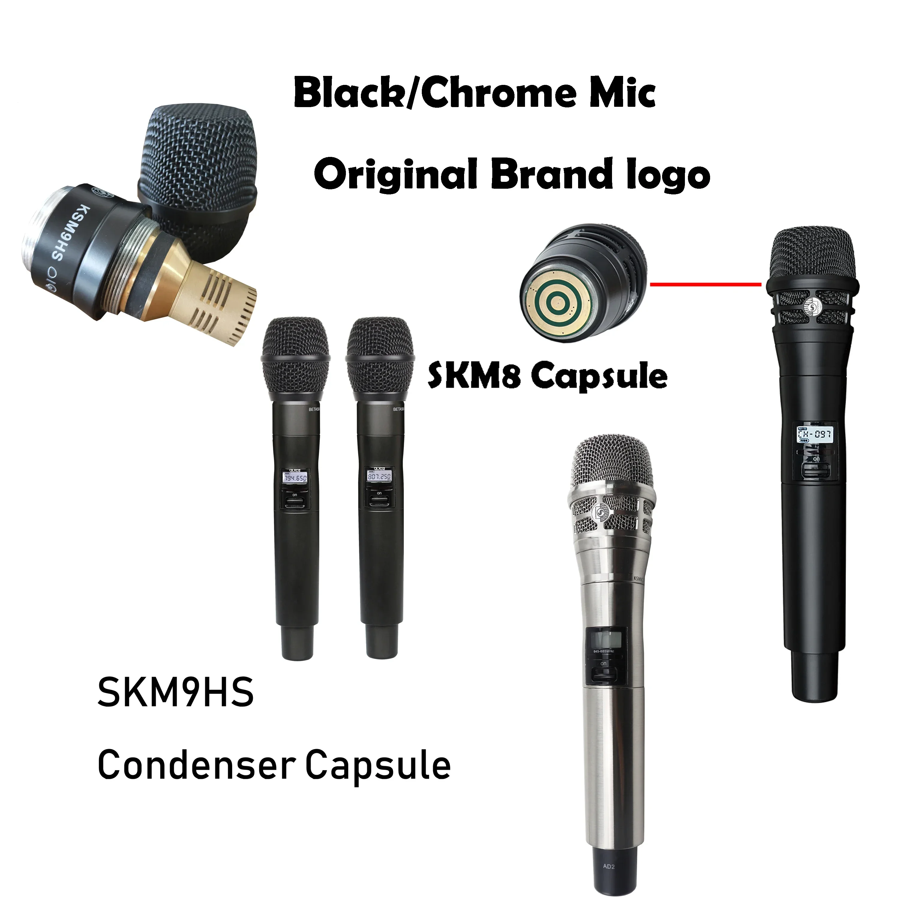 Leicozic AD4D/KSM9 900/500/600Mhz Stage Microphone Wireless System Condensor Microfone Hand Mic Lavalier Microfono UHF Microfon