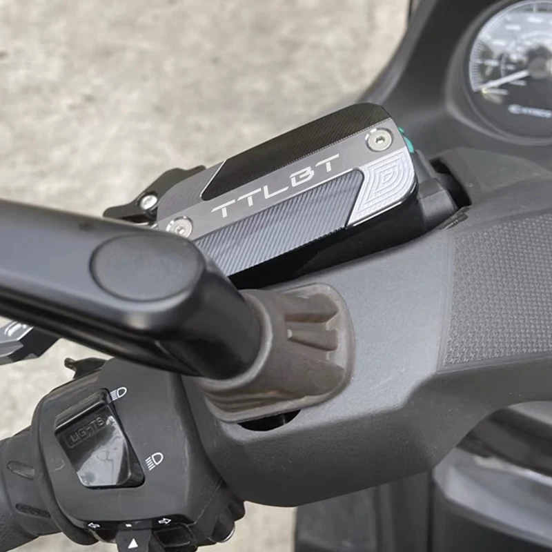 دراجة نارية الجبهة سائل الفرامل خزان النفط كأس غطاء أسطوانة رئيسية غطاء ل SYM TTLBT 508 TTLBT508 ttlbt 2025-2026 + الملحقات #2