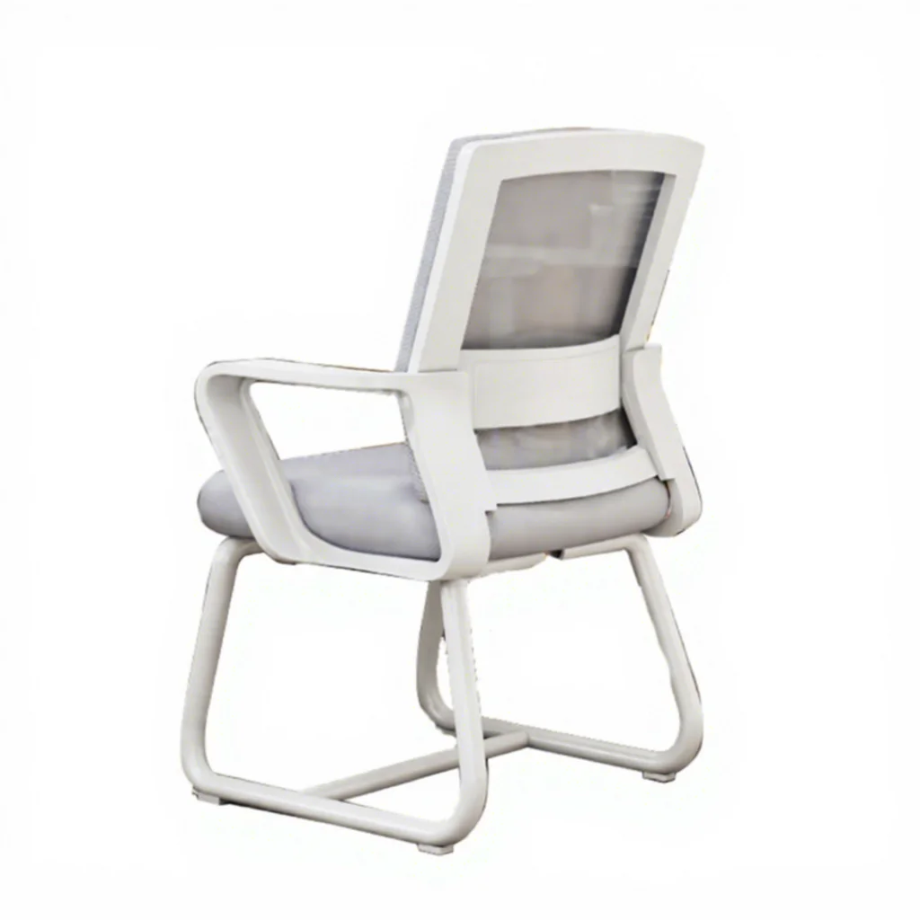 *Wholesale Furniture Mesh Office Chair Without Wheels Conference Office Staff Chair