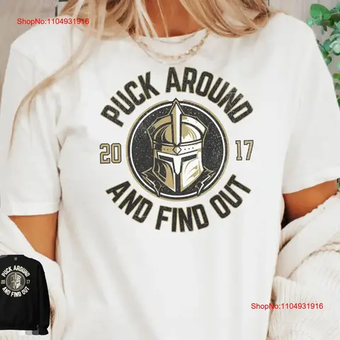 Vegas Golden KnighT T Shirt Hockey Vintage Game Day vintage Washed Slightly Top For Everyday Wear homme Stretched graphic