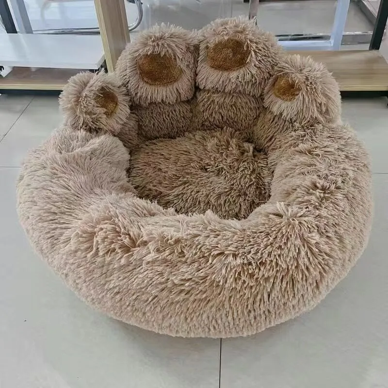 Oversized Cute Bear Paw Kennel To Keep Warm, Universal in All Seasons, Medium and Large Dog Pet Products view 4