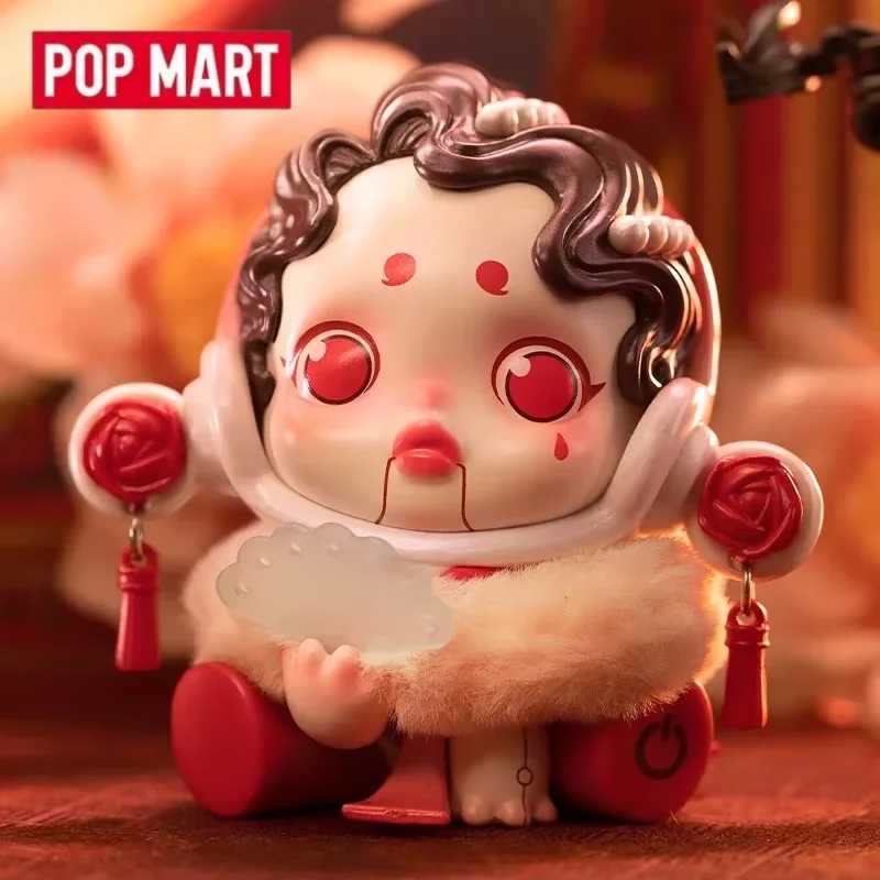 

POP MART Skullpanda City of Night Series Blind Box Toys Kawaii Anime Action Figure Caixa Caja Surprise Mystery Bag Toy