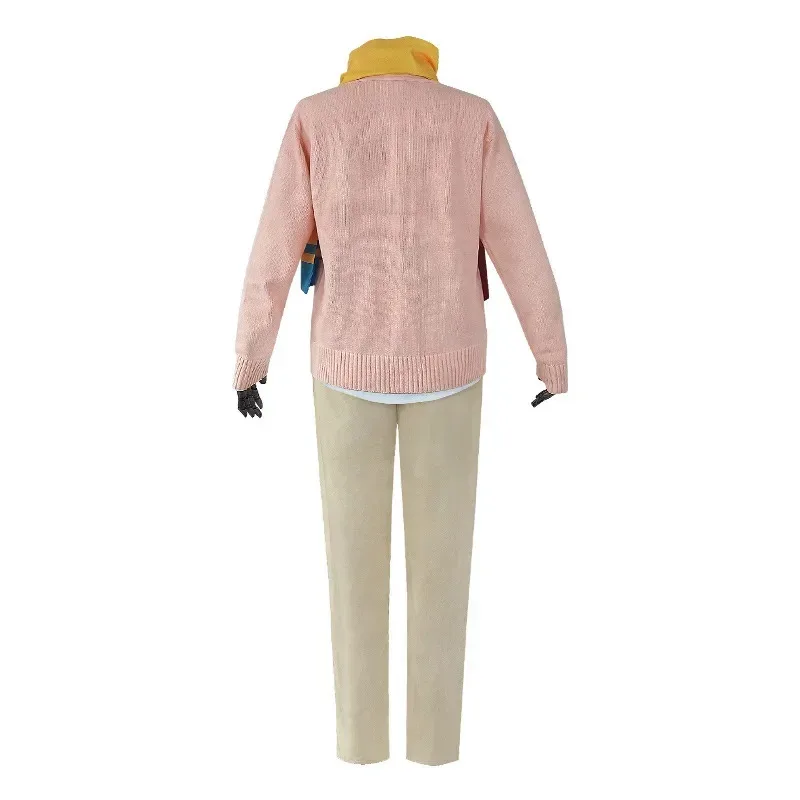 Косплей Косплей Mitsuba Sousuke Anime Jibaku Shounen Toilet Bound Hanako kun Косплей Костюм Розовые парики Униформа fy1;