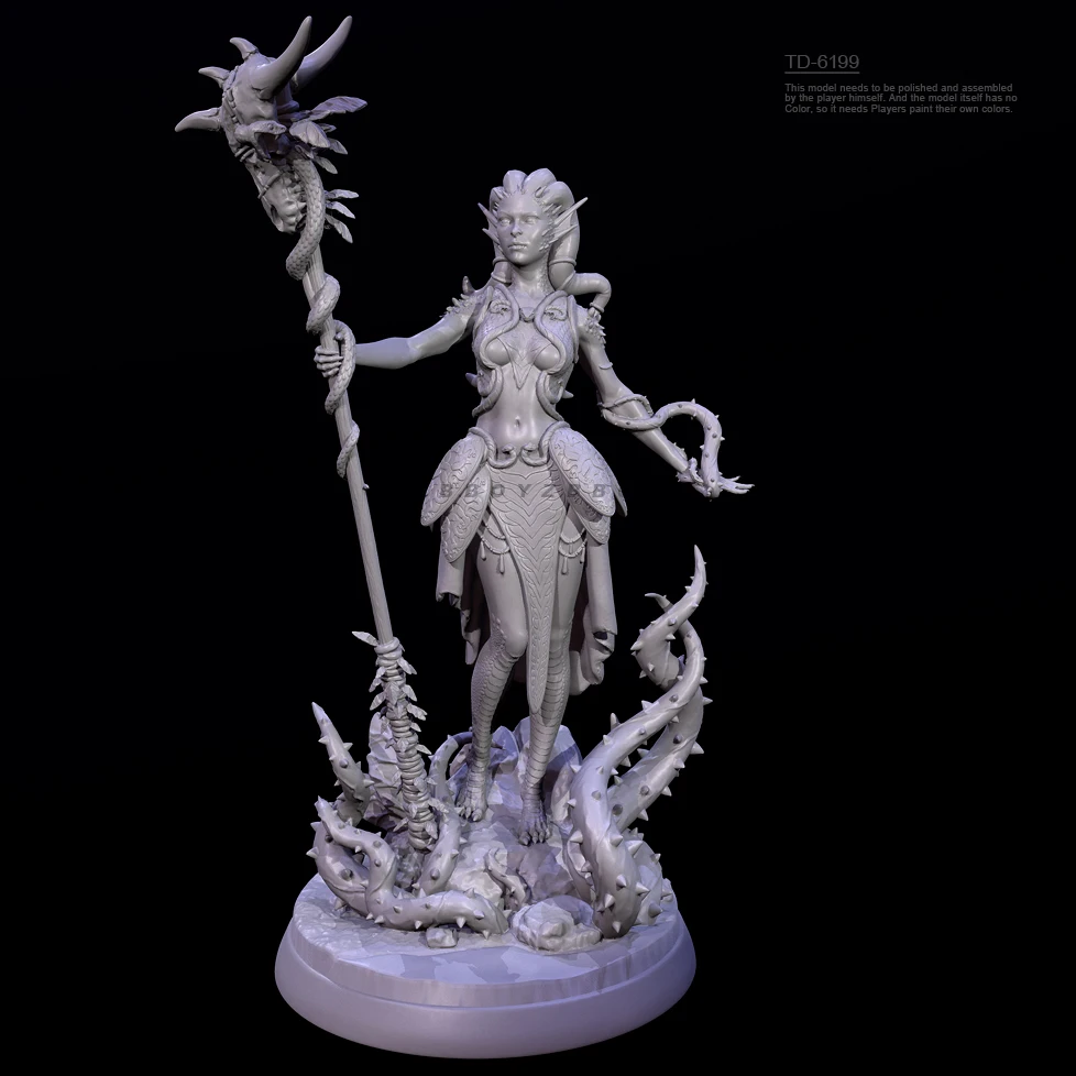 38mm 50mm 75mm Resin model kits figure beauty colorless and self-assembled （3D Printing ） TD-6199/3D