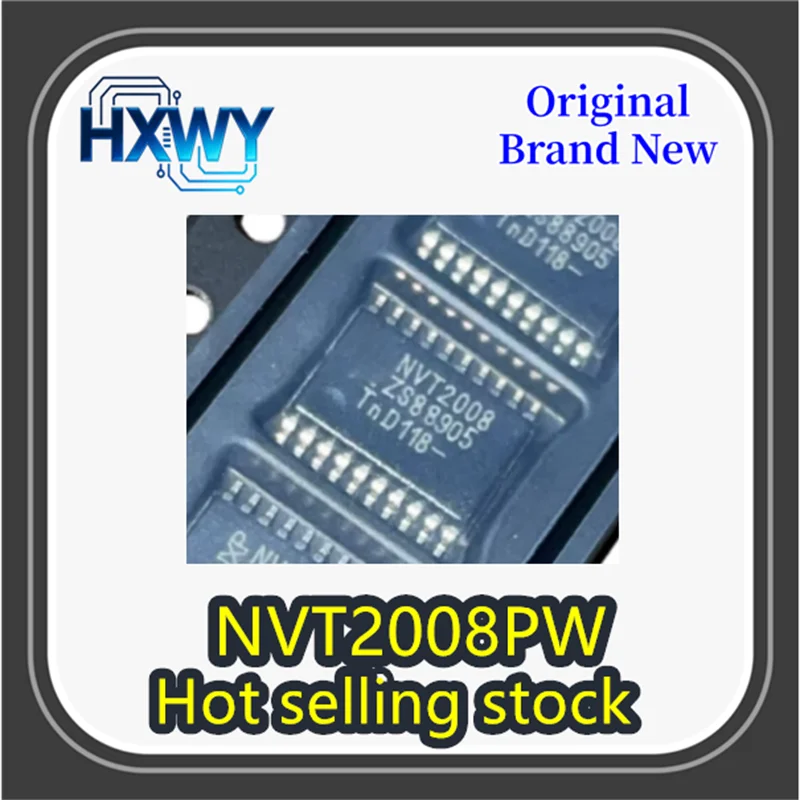

(5/50 pieces) NVT2008PW TSSOP20 Voltage Level Converter Chip Brand New Original In Stock Fast Shipping