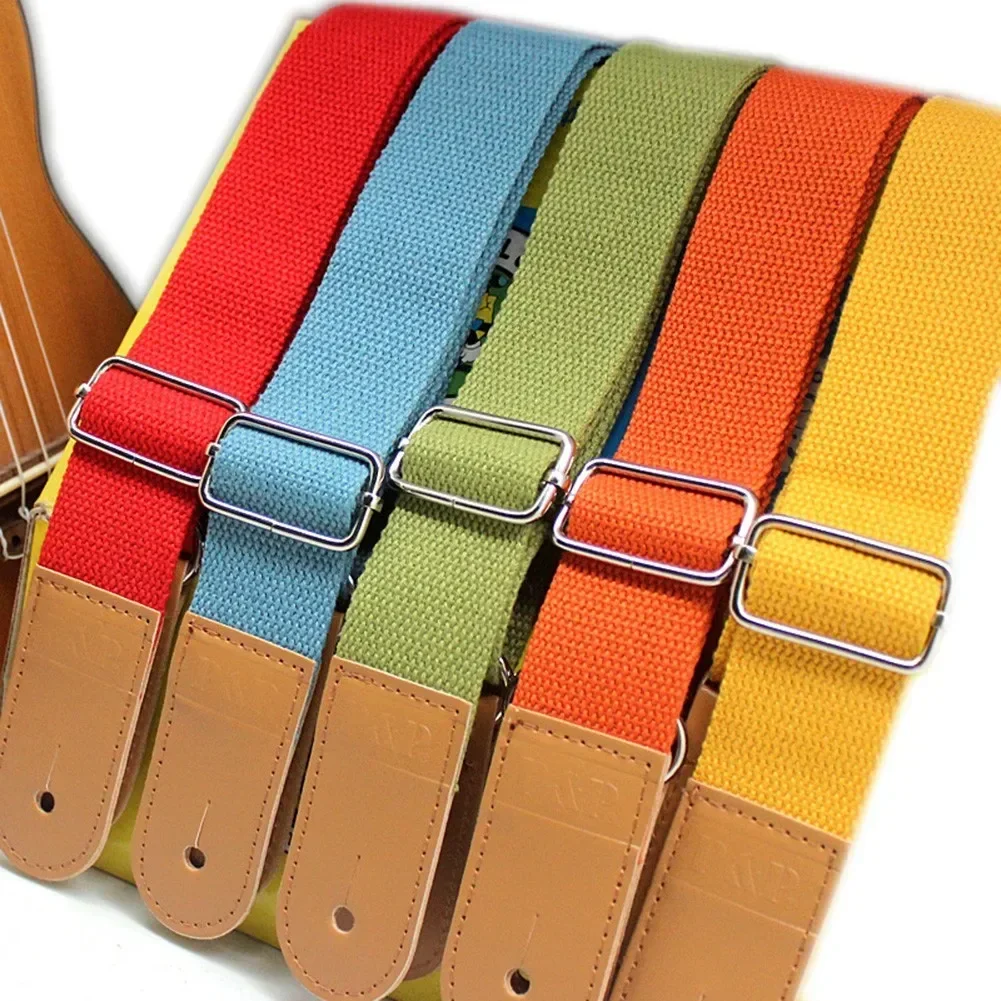 Ukulele Strap Pure Cotton Ukulele Straps Multicolored Available In A Variety Of Colors For Guitar Ukulele Bass