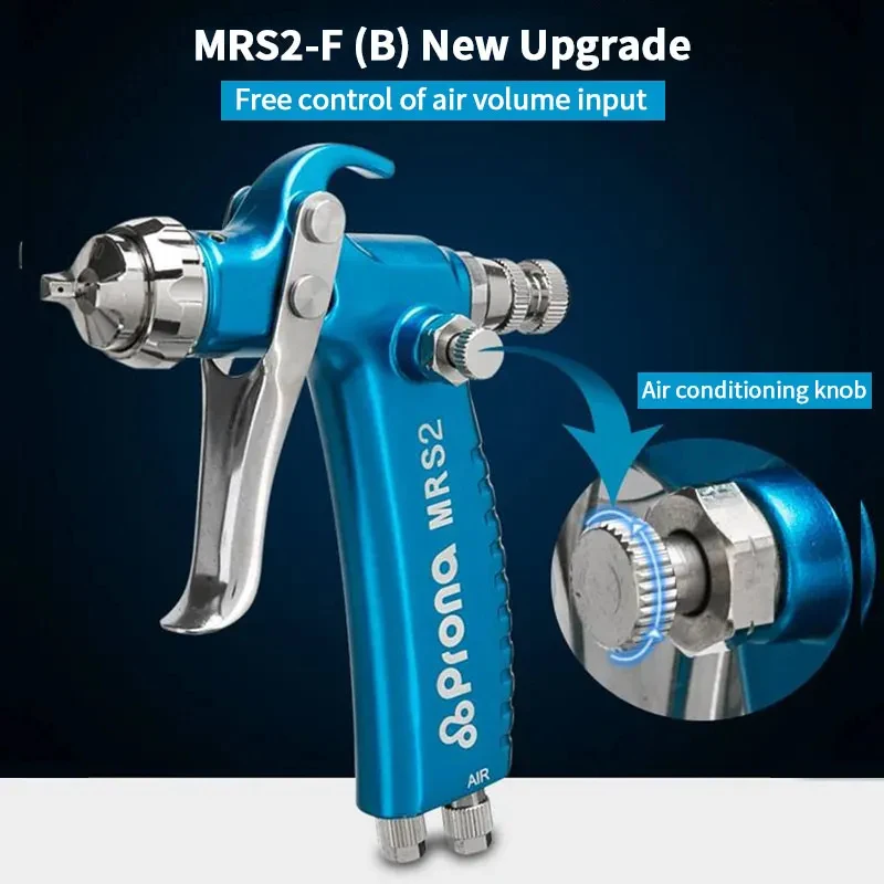 Prona MRS2-F manual spray, fan pattern, mould release agent, activator, active agent, cubic printing, ASTRO transfer CE