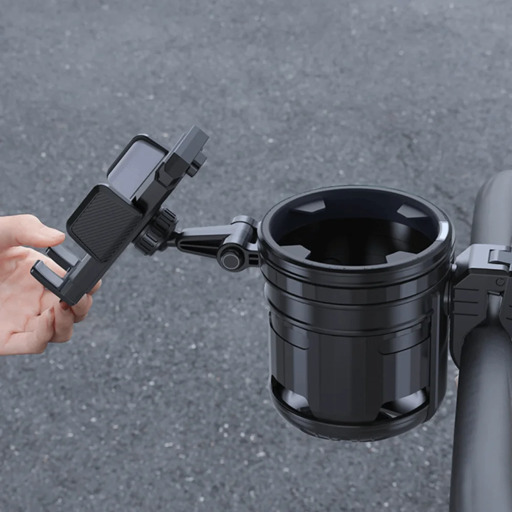 3 In 1 Baby Stroller Cup Holder Multi-functional Portable Phone Holder Non Slip Durable Bicycle Cart Bottle Rack Baby Stroller