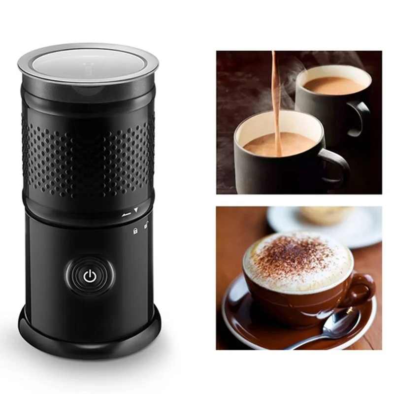 

Household Electric Milk Steamer Hot Cold Frother Chocolate Mixer Latte Cappuccino Foam Maker Machine