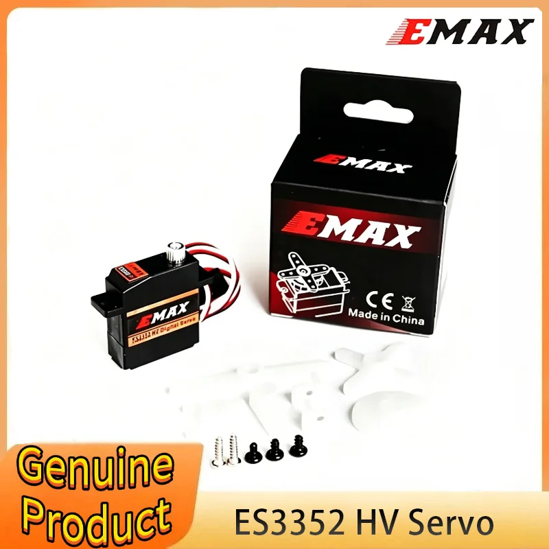 

EMAX ES3352 HV All-Purpose High Voltage Metal Gear Digital Servo for RC Airplane Waterproof