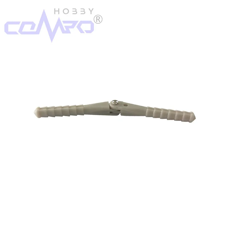 

20Pcs Dia2-D4.5mm Plastic Needle Hinge Stick Pivot Pinned &Round Hinges Stitch Pin For KT foam Fixed Wing RC Aircraft Model