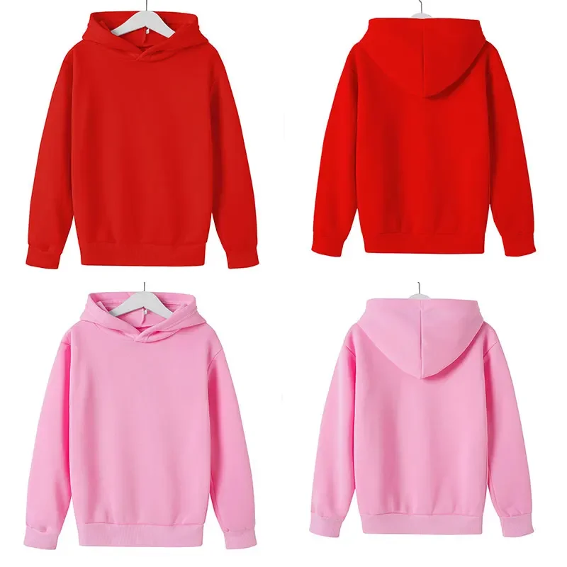 Children's Sportswear Set with Hoodie Sweatshirt And Long Pants Suitable for Kids Aged 3-13 Years Old for Engaging in Sports