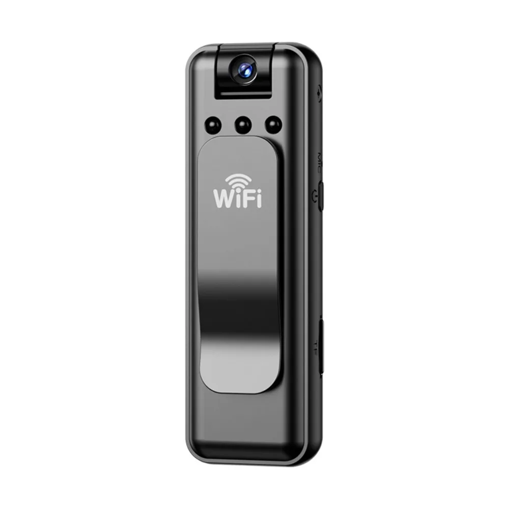 Grabador de vídeo Digital pequeño giratorio 180, minitarcámara HD fija con pecho de visión nocturna con vídeo DV, máquina todo en uno