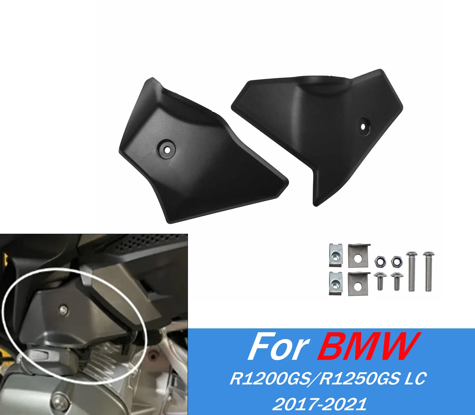 

Для R1250GS мотоциклетная защита корпуса дроссельной заслонки, чехол для BMW R1250GS 2017-2024 R1200GS, защита кабины двигателя мотоцикла, аксессуар