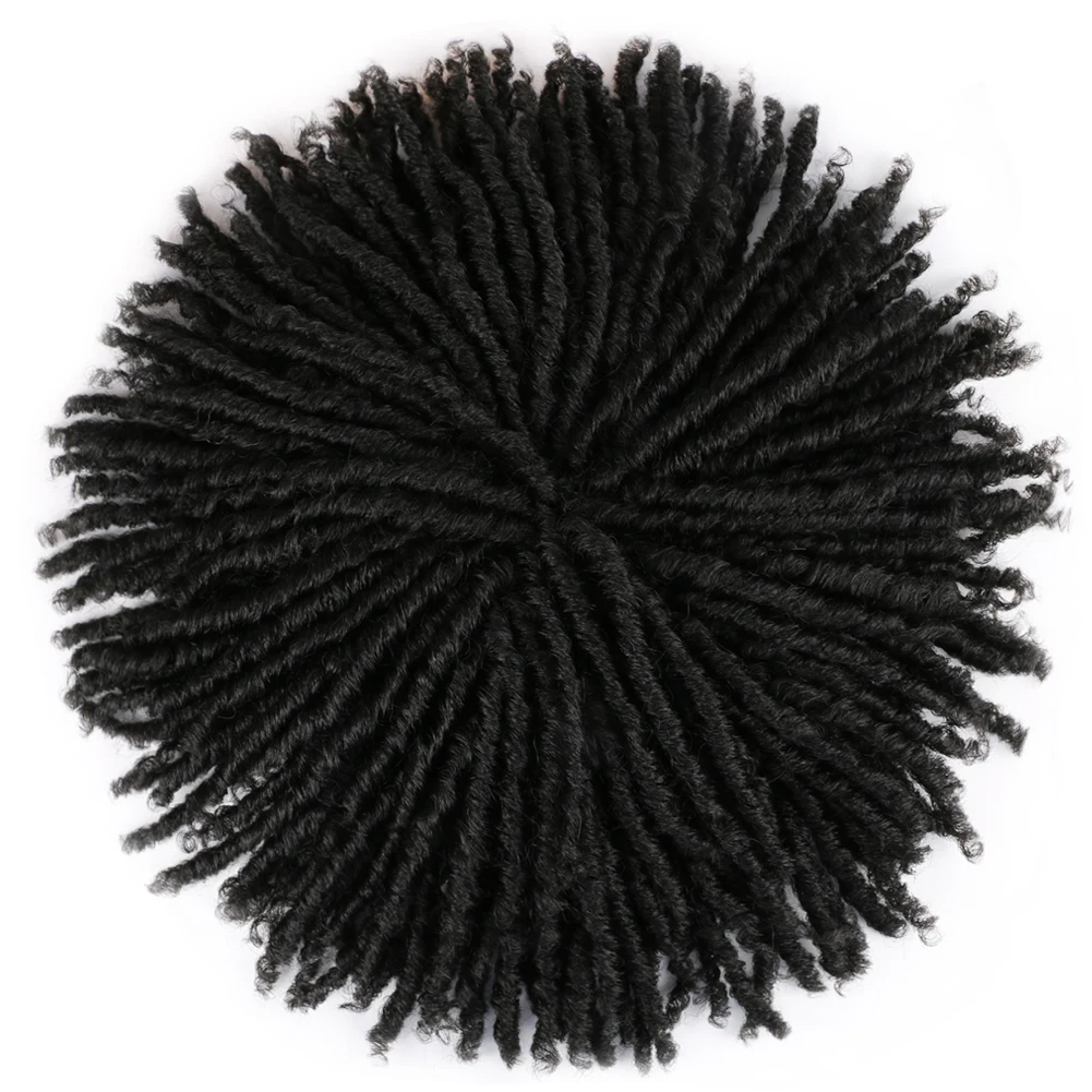 الاصطناعية الأفرو المجدل الشعر المستعار الباروكات للنساء Dreadlock الكروشيه الشعر المستعار الباروكات أومبير اللون الألياف الاصطناعية الشعر المستعار الباروكات