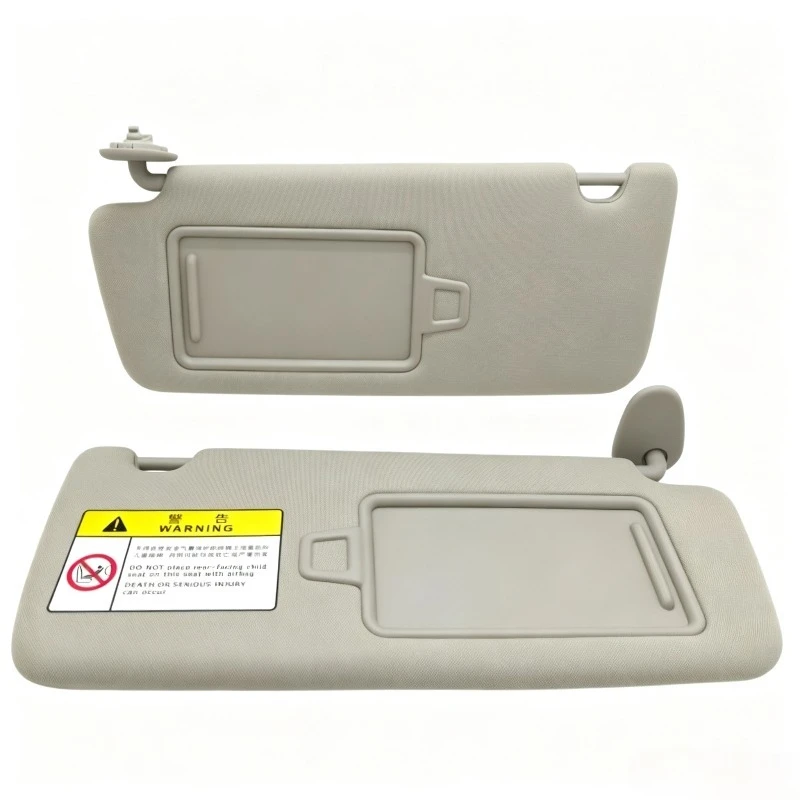 Front Driver Passenger Side Sun Visor Board Shield With Mirror For Kia K5 Optima 2020-2025 85210-L6500 85220-L6500 Replacement