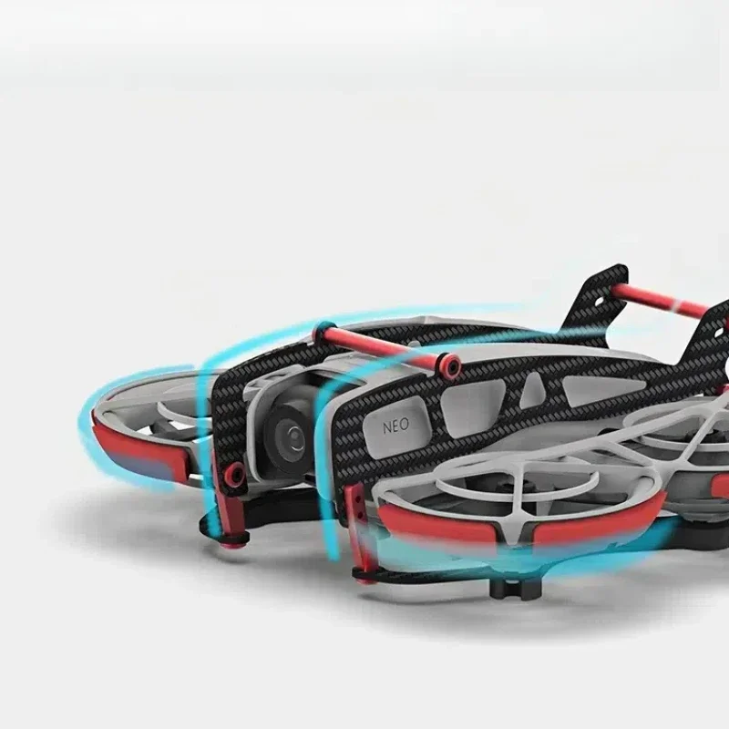 Per DJI Neo Kit di armature protettive in fibra di carbonio Set di accessori combinati per armature di protezione per droni con protezione completa anticaduta leggera