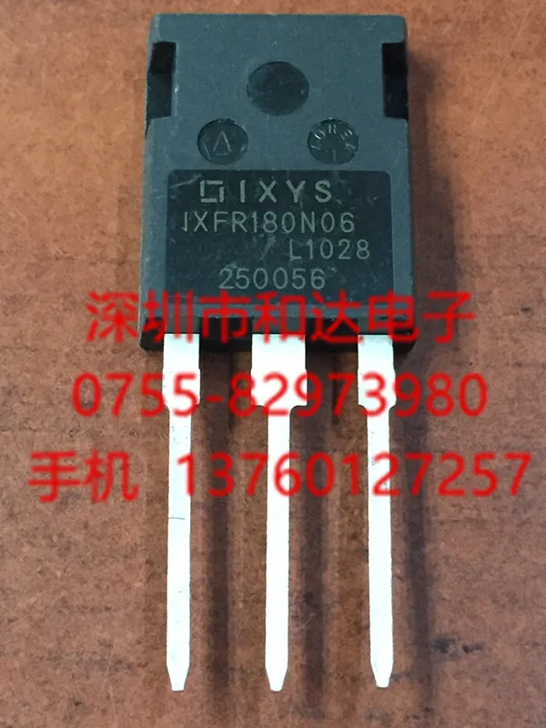 10PCS/lot  IXFR180N06  TO-247  60V  180A  Really Stock Original Best Quality Guarantee Fast Shipping