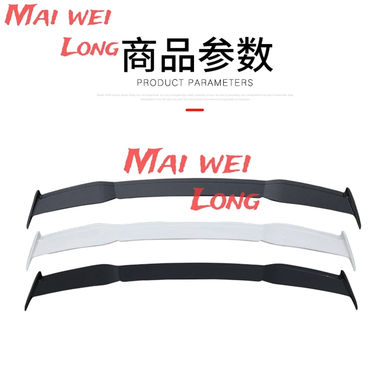 For 2019 2020 New Toyota RAV4 Spoiler High Quality ABS Material Car Rear Wing Lip Spoiler by Primer Color