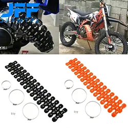 Motorcycle 60CM exhaust hood Muffler tube protective cover Heat shield for KTM SX XC XCW XC-W TPI 6 days 125 250 300 2012-2023