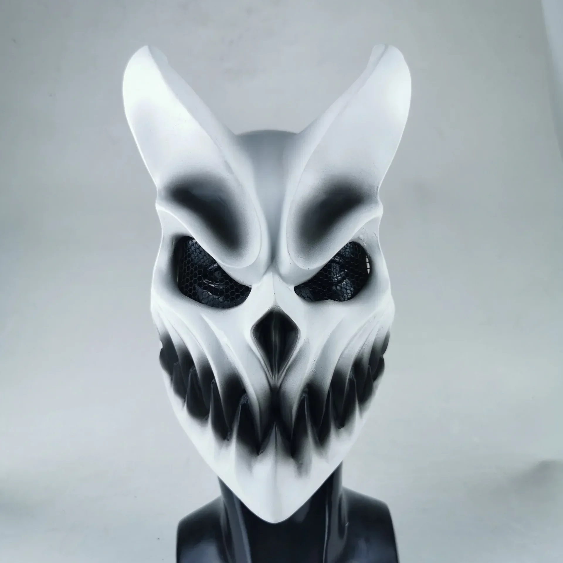 Máscara de cosplay de Halloween Máscaras de la muerte Slaughter de látex para prevalecer el niño de la oscuridad Máscara